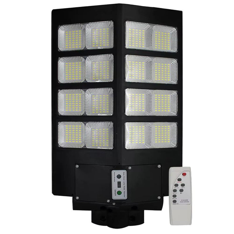 Luminária LED Solar para Chácaras, Quintal, Comércio e Ruas - Parede ou Poste
